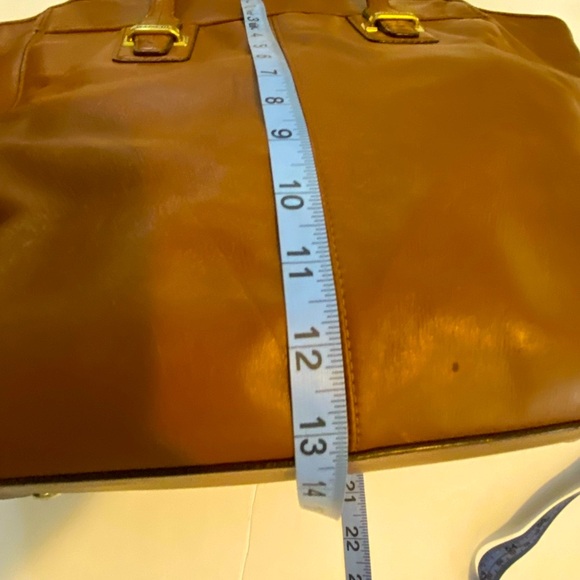 Brown Coach Leather Tote Bag - Picture 8 of 11